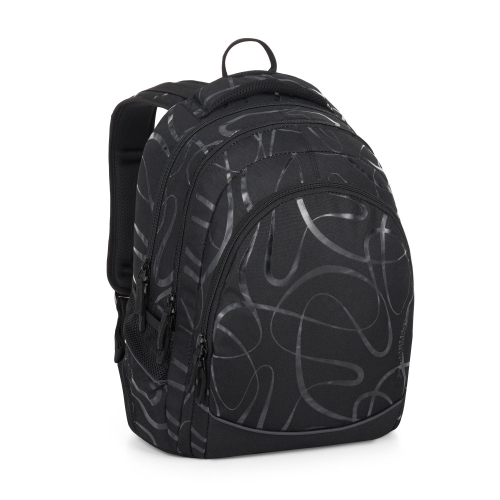 Školský batoh BagMaster Digital 24 B - čierny
