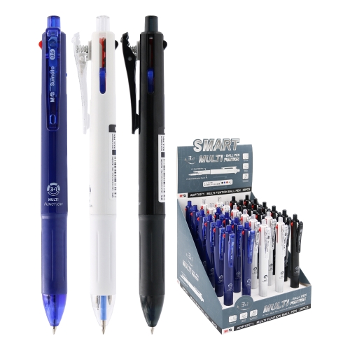 M&G 3+1 multifunctional pen (3 colors + mechanical pencil)