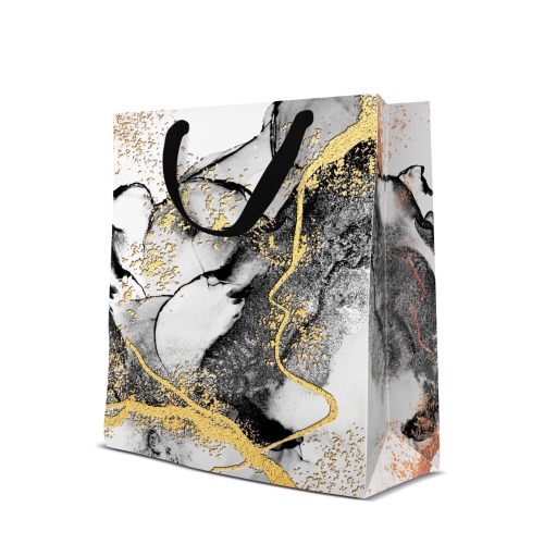 Darčeková taška stredná - Marble 20x10x25 cm