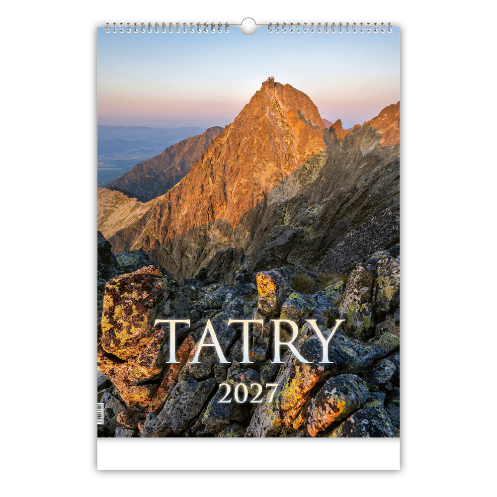 Kalendár nástenný Tatry 2027