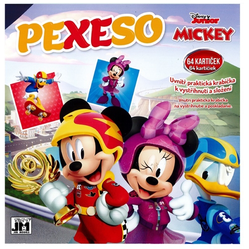 Pexeso v zošite JM Mickey