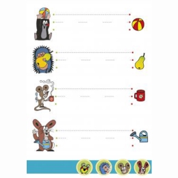 Coloring book A5 Akim - Practice, preschooler (1)