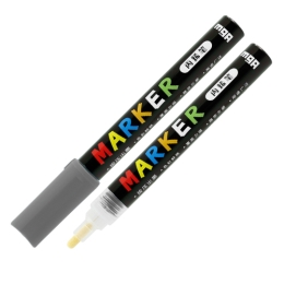 M&amp;G Acrylic Marker 2 mm acrylic, Dark Gray S911