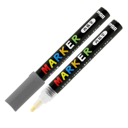 M&G Acrylic Marker 2 mm acrylic, Dark Gray S911