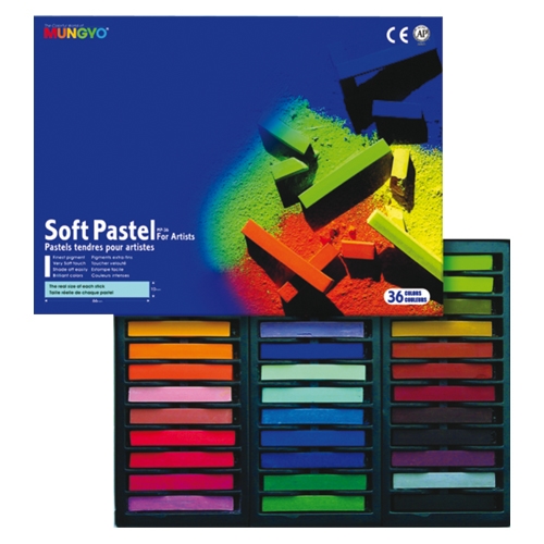 Pastel dry MUNGYO set of 36 pcs