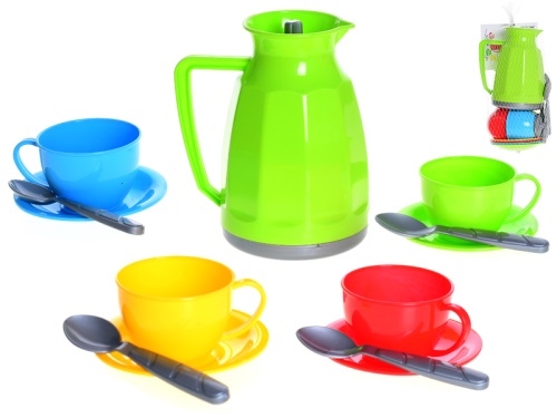 Kitchen set 14pcs of dishes in net