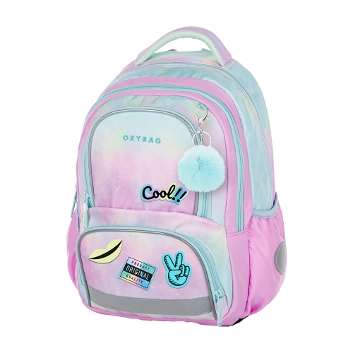 OXY NEXT Rainbow school backpack
