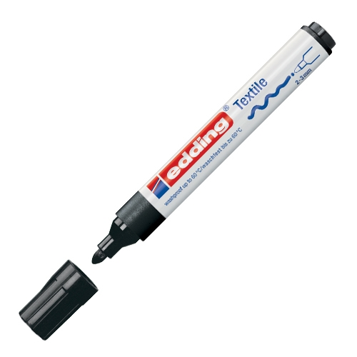 Textile marker Edding 4500 black
