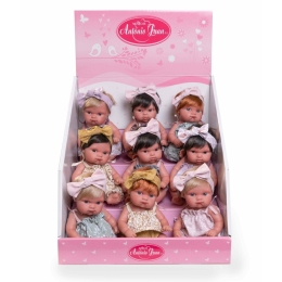 Doll, girl with realistic appearance 21 cm - mix (price for 1 piece)