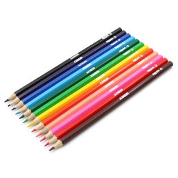 Pastelky JUNIOR Ocean World šesťhranné - sada 12 ks (2)
