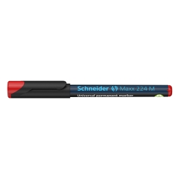 Popisovač Schneider Maxx 224 permanent, hrot M - červený (6)