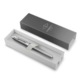 Roller PARKER IM Writing Rituals Gray GT, F (black refill) (3)