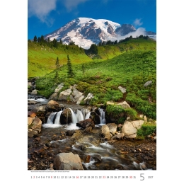 2027 Wall Calendar: Mountains/Berge/Hory (1)