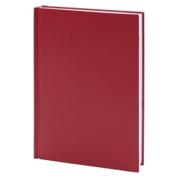 Diary A5 1 page/1 day 2027 - Standard burgundy Diary A5 1 page/1 day 2027 - Standard burgundy
