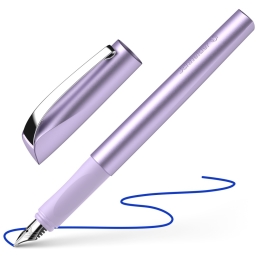 Fountain pen Schneider Ceod Shiny Lilac - blue refill