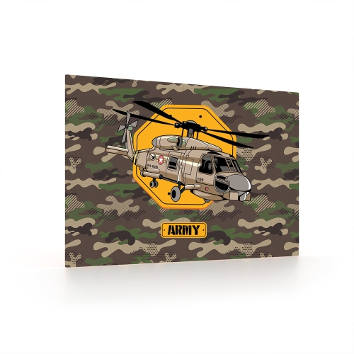 Table mat 60x40 cm Helicopter