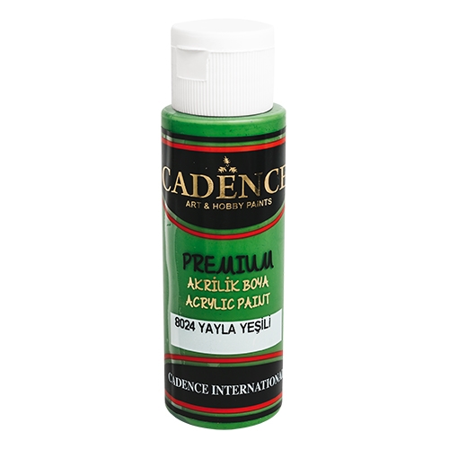 Akrylová farba CADENCE Premium, zelená, 70 ml