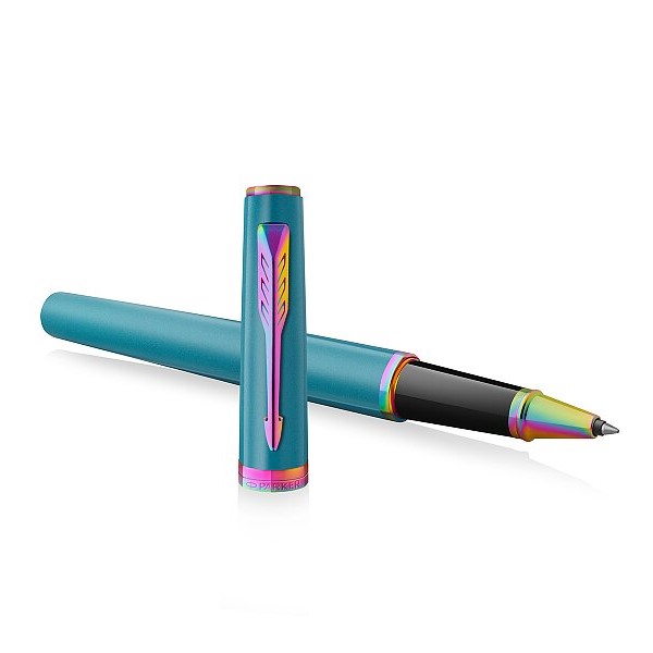 Roller PARKER Meridian Teal RBT, hrot F - čierna náplň