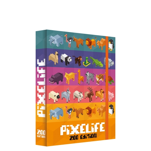 Box na zošity A5 Jumbo MAX S8 - Pixelife Zoo Edition