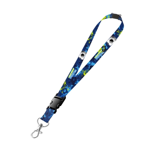 Keychain with carabiner Football 2