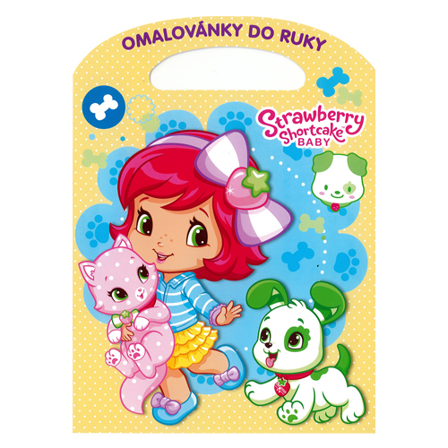 Omaľovanka A4 Akim Do ruky - Strawberry