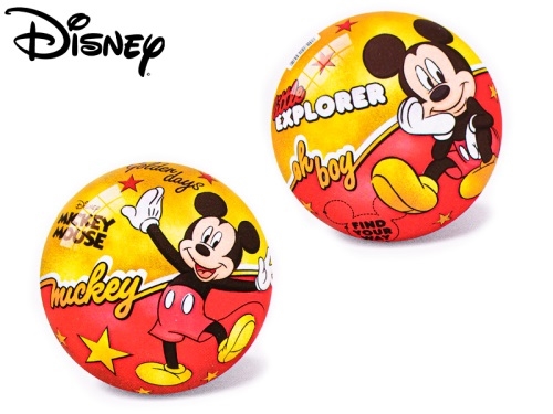 23cm diameter PVC full printed deflated ball Mickey Mouse 10m+ in net