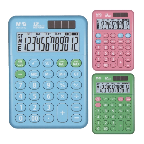 M&G MGC-20UC desk calculator, 12 digits (TAX function)