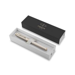 Fountain pen Parker IM Monochrome Champagne, nib F (1)