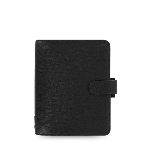 Diár Filofax Saffiano - čierny, vreckový