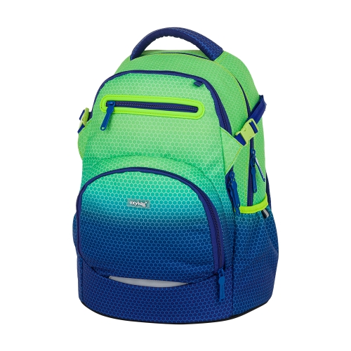 School backpack OXY Ombre Blue-green