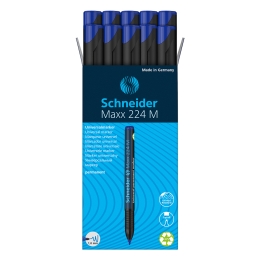 Marker Schneider Maxx 224 permanent, tip M - blue (7)