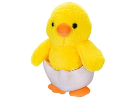 19cm plush duckling in eggshell 0m+