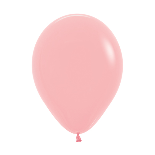Balón pastel 25 cm, svetlo ružový /100ks/
