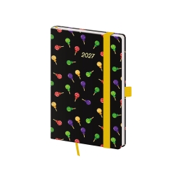 2027 Weekly Pocket Vario Planner - Lollipop with Elastic Band