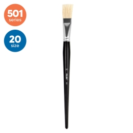 Bristle Hair Brush Flat 501 Series, Nr. 20
