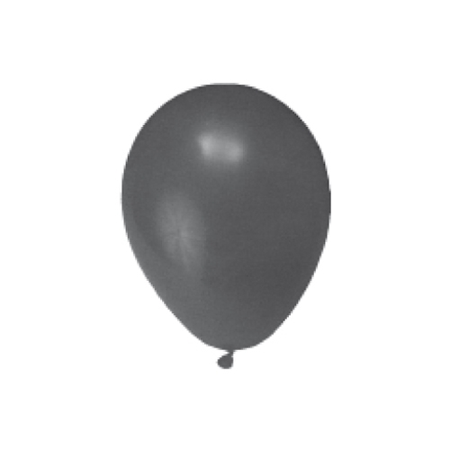 Balón M 25 cm, čierny /10ks/