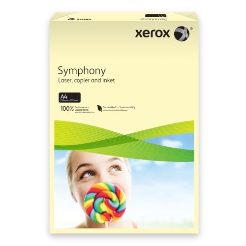 Kopírovací papier Symphony Ivory A4 / 250 listov 160g - slonová kost