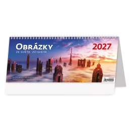 2027 Desk Calendar: Pictures from Around the World