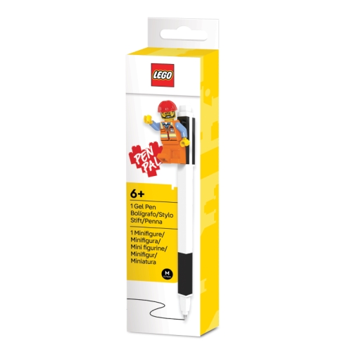 LEGO Gel Pen with Minifigure - Black Ink