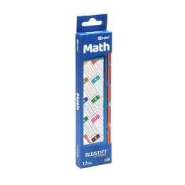 Graphite pencil HB "Math" (1)