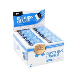 Guma M&G Dustless (bezprašná) biela (1)