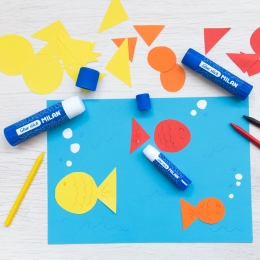 Lepiaca tyčinka MILAN Glue Stick 8g, biela (3)