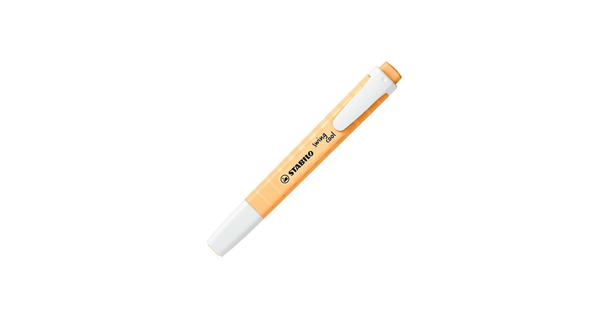 Stabilo Highlighter - Swing Cool Pastel - Pale Orange -  Highlighter Pen