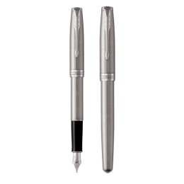Fountain pen PARKER Sonnet Stainless Steel CT -F- Fountain pen PARKER Sonnet Stainless Steel CT -F-