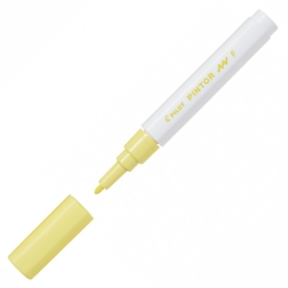 Pintor, PO, Fine, acrylic marker pastel yellow