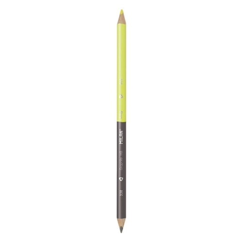 ceruzka trojhranná Fluo čierno žltá