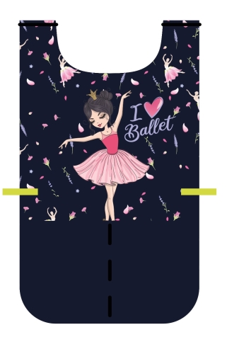 Ballerina poncho apron