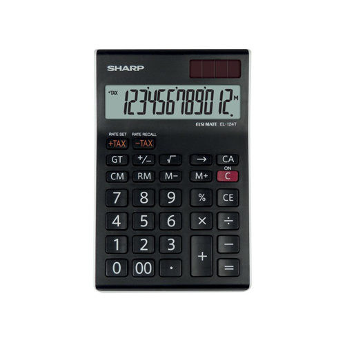 Kalkulačka stolová SHARP SH-EL124TWH