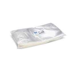 Clear (OPP) cross-bottom pouch 14,5 x 23,5 + 6 cm