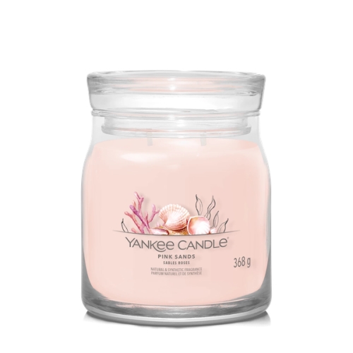 Sviečka Yankee Candle - PINK SANDS, stredná